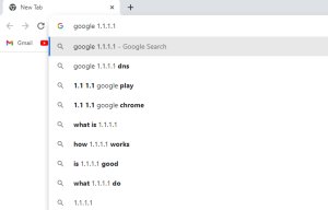 Google 1.1.1.1 WARP