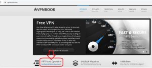 VPNBook Landing Page